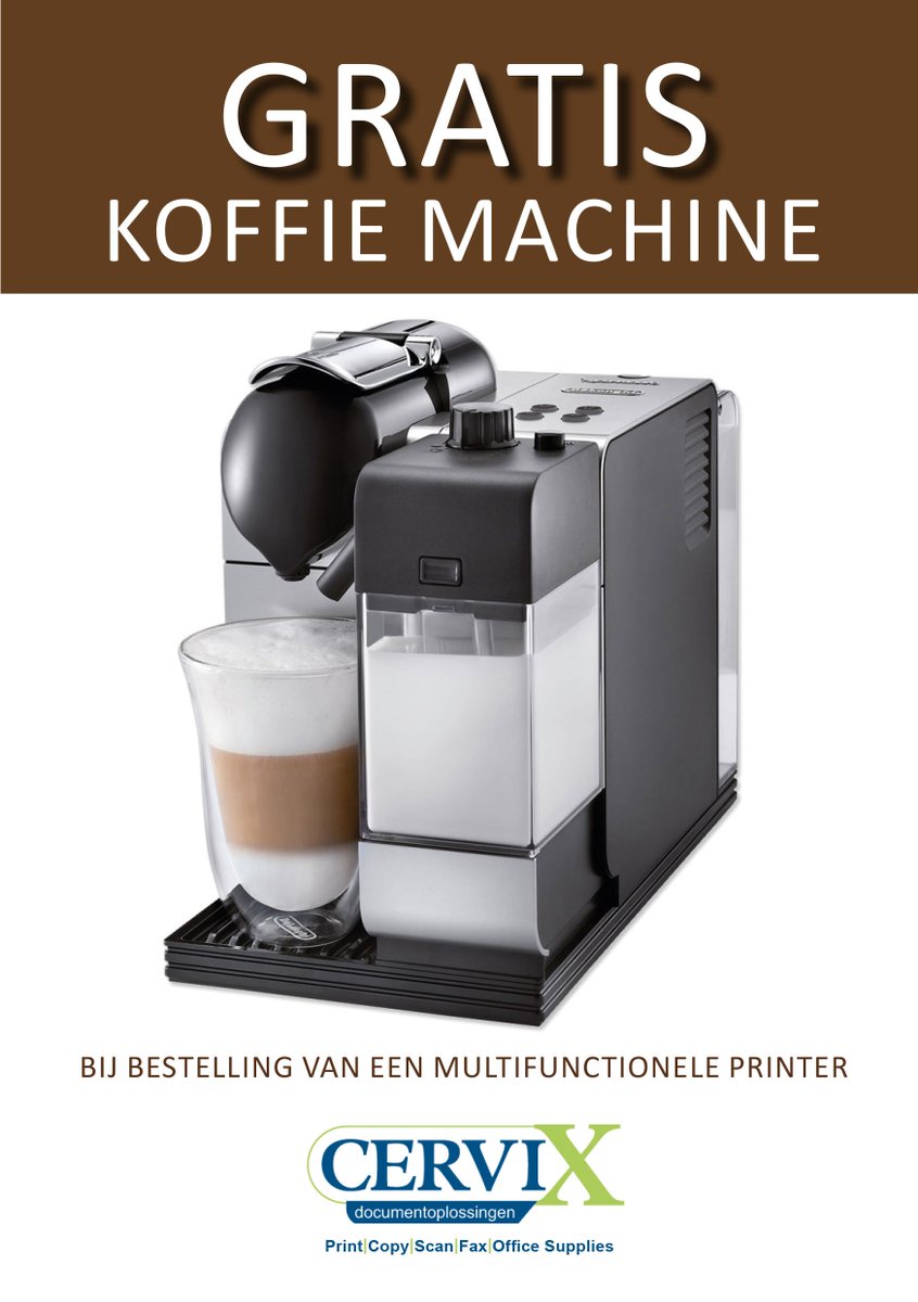 copierprinter's tweet image. Koffie weken bij Cervix Documentoplossingen. victor@cervixinfo.nl #konicaminolta #ricoh #nespresso #printers #inkt #toner #xerox