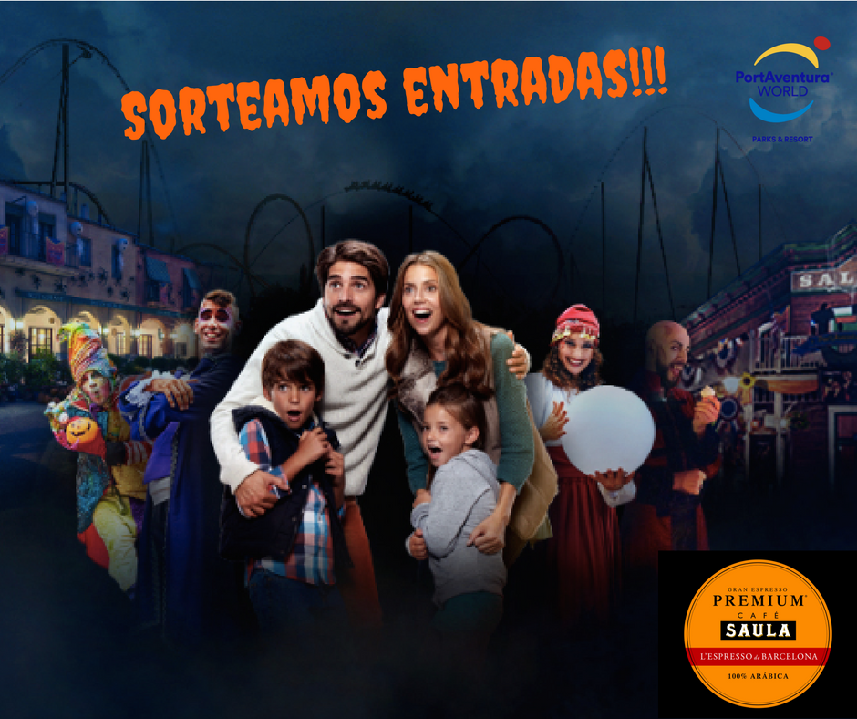 cafesaulabcn's tweet photo. #CONCURSO #HALLOWEEN!: Hazte fan y RT de este mensaje y gana el #sorteo de 4 ENTRADAS DOBLES a @Portaventura_ES!Tenéis hasta el 10/10! https://t.co/4IMuzL7Wqj