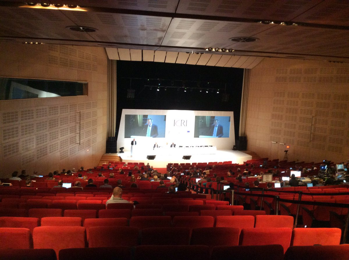 ICRI2016's tweet photo. #ICRI2016, Next ICRI to be held in Austria, Vienna in 2018, says Rober Jan Smit. https://t.co/KPWM569STU