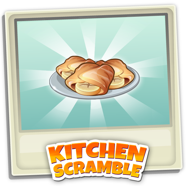 KitchenScramble's tweet photo. Serve this delightful dessert "Banana Roti Gulay" in our new town Thaipioca! It looks like Monk is a fan of that→ https://t.co/wTy97G1d9k https://t.co/y6Z3xItiNk
