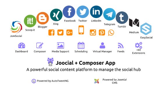 extly's tweet image. Composer App integration for Joocial: manage your social content from Joomla! #mobilesharing joo.nu/z6xg0