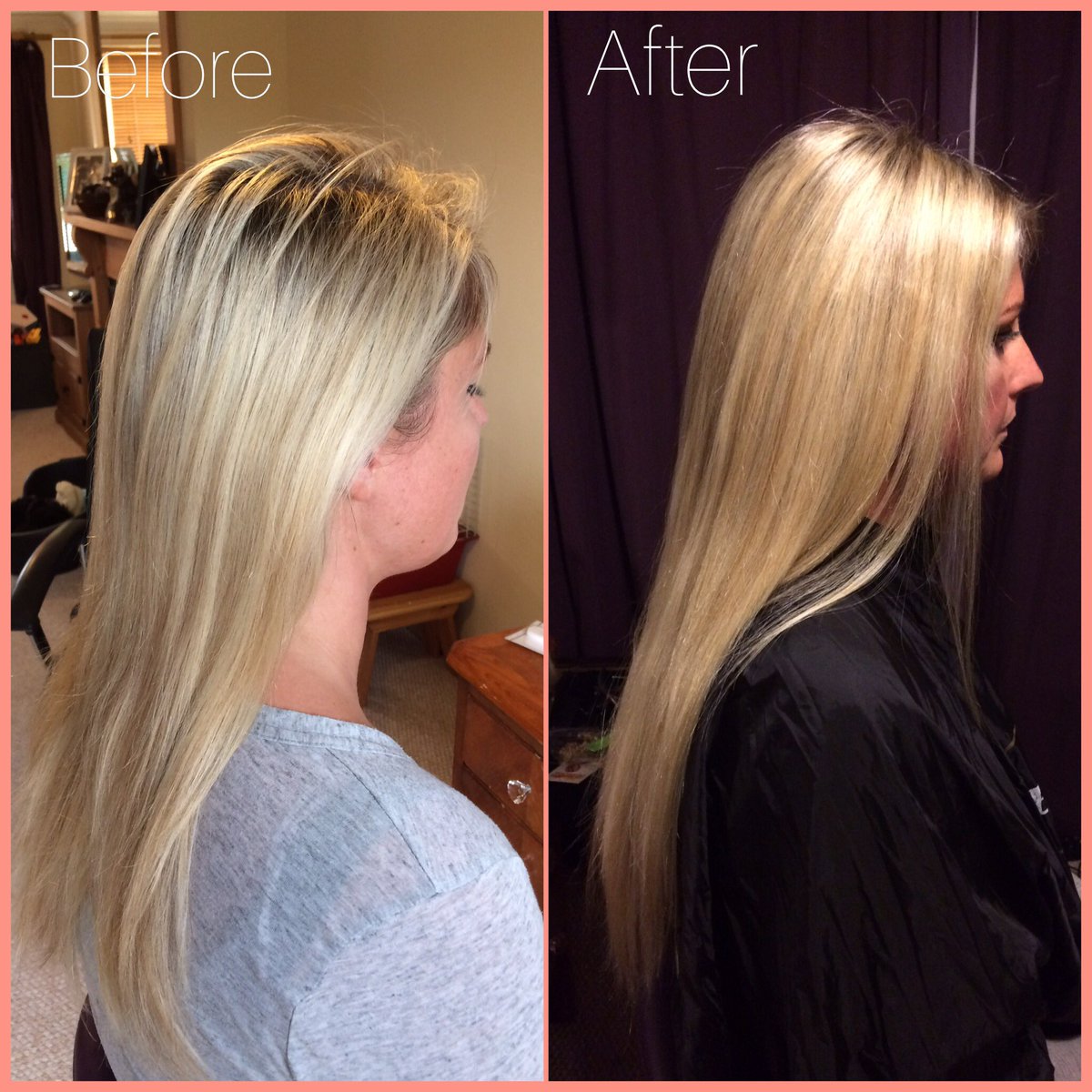 makeupwithdren's tweet image. Last nights #hairextensions client 💞 #microringextensions @Balmain #blonde #longhair #microloopextensions #somerset #uk