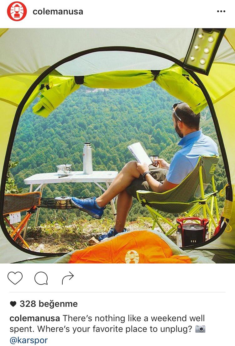 When the post we created get reposted by global brand 😱😬😎<a href="/ColemanUSA/">Coleman USA</a> #letspopyourwork #photography #socialmedia #creativeagency