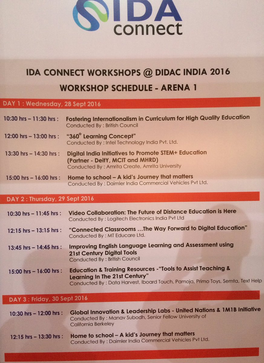 lterns's tweet photo. Join @inBritish tomm 13.45 for Improving English Language Learning and Assessment using 21st Century Digital tools #ASES2016 #BIEC https://t.co/MdjWNO29Zq