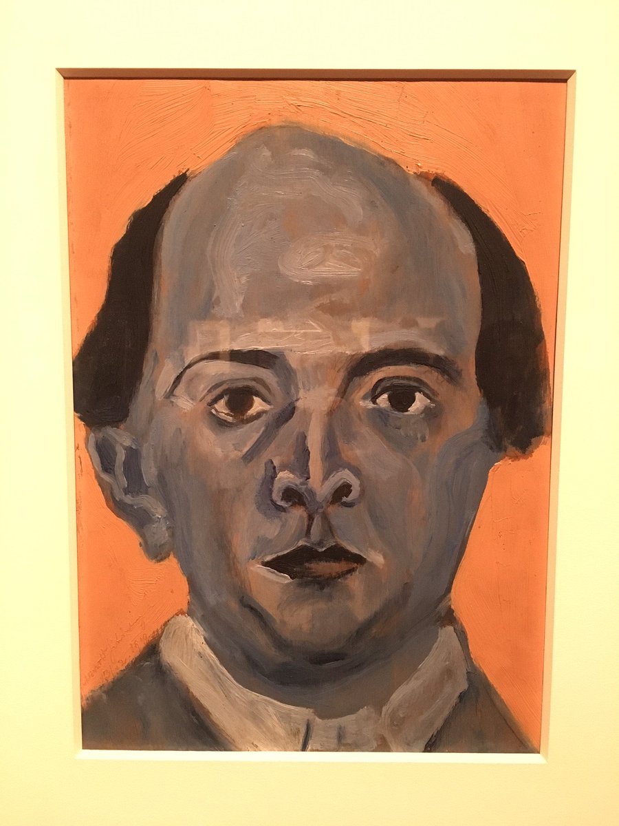 Très belle exposition sur l'œuvre picturale d'Arnold Schoenberg au @infosdumahj