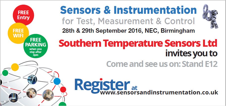 Southern_Temp's tweet image. come and see us today at the @sensorsshow at the NEC, Birmingham, doors open at 9:30am, we're on stand E12.