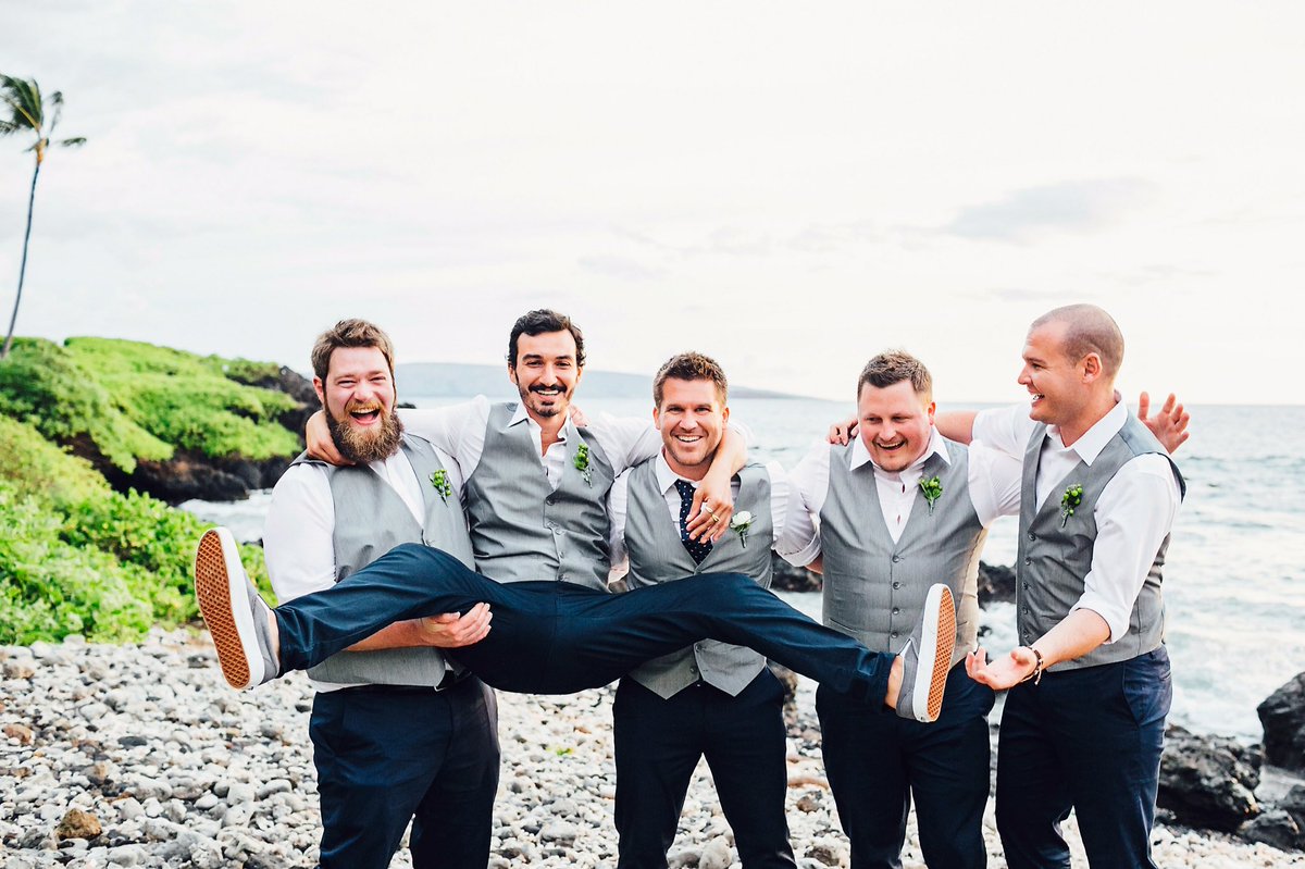 FFTS_Maui's tweet photo. Let's hear it for the boys! #groomsmen #groom #grooming  📸@caitlin_cathey https://t.co/FBkHXIMKl0