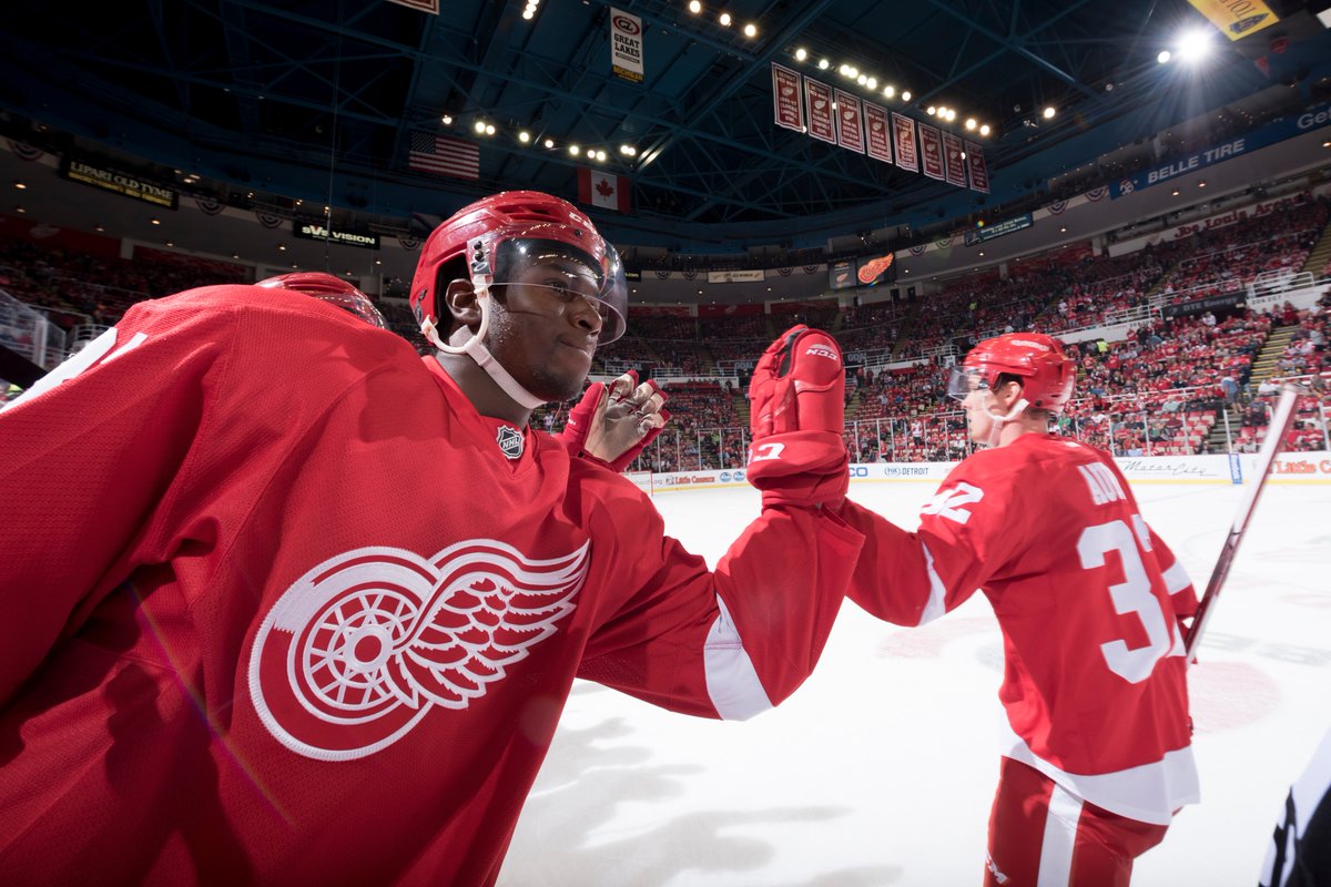 Give yourself a high-five. It's the 1st RedWings photo gallery of the season