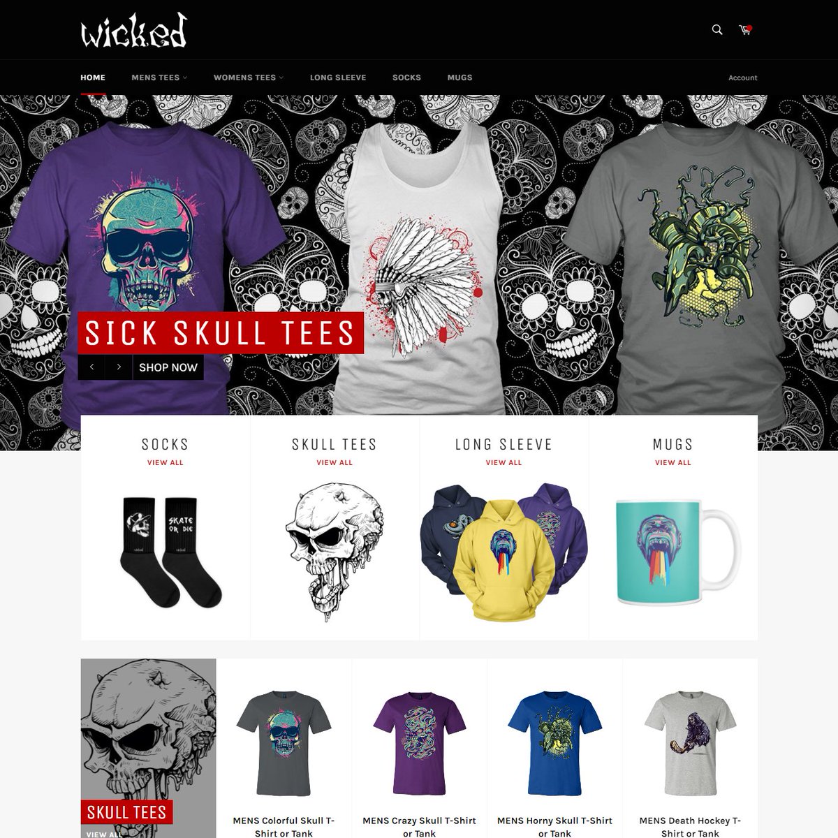WickedTeesStore's tweet image. We proudly present the store that will change the way you look wickedtees.store #tshirt #onlineshop #launch #skull #zombie #hoodie