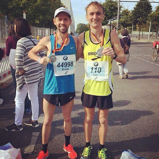 getfitco_'s tweet photo. Congratulations to @bradythrelfall for his amazing effort at the @berlinmarathonE. Smashing his PB by 5 minutes - 2:21:53. #StayOnYourGrind https://t.co/bt4lrpwUWZ