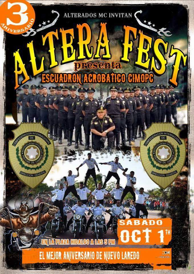 MCamellos_Salt's tweet photo. Ya estamos calentando motores! Listos para rodar a #NuevoLaredo el #AlteraFest2016 nos espera! 01/10 Padrino: @EmilioCervera3 #ArreCamellos https://t.co/2RWH5yeCdc
