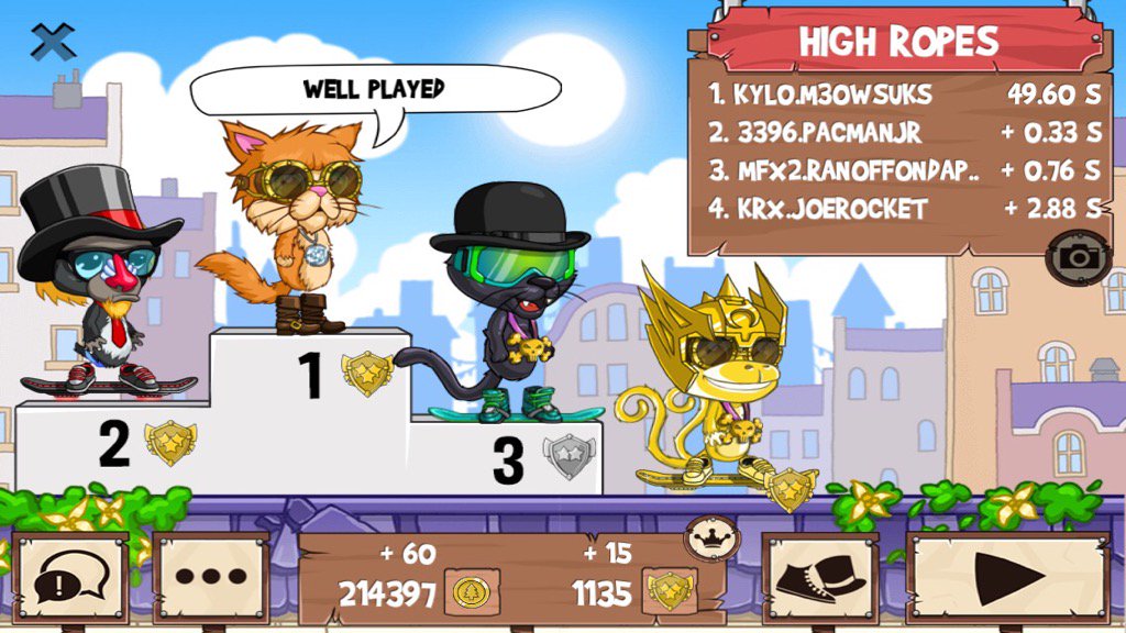 OrangeJ3WS's tweet photo. Get on my level, son! #funrun2 #PacManJr #RanOffOnDaPLUG2 #JoeRocket https://t.co/yBBzVPr6Xz