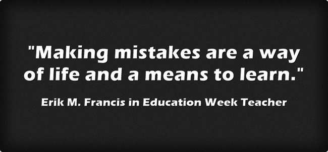 'a Mistake is a Door to Discovery' @maverikcrq  my NEW <a href="/educationweek/">Education Week</a> post blogs.edweek.org/teachers/class… Fifth installment in series on mistake