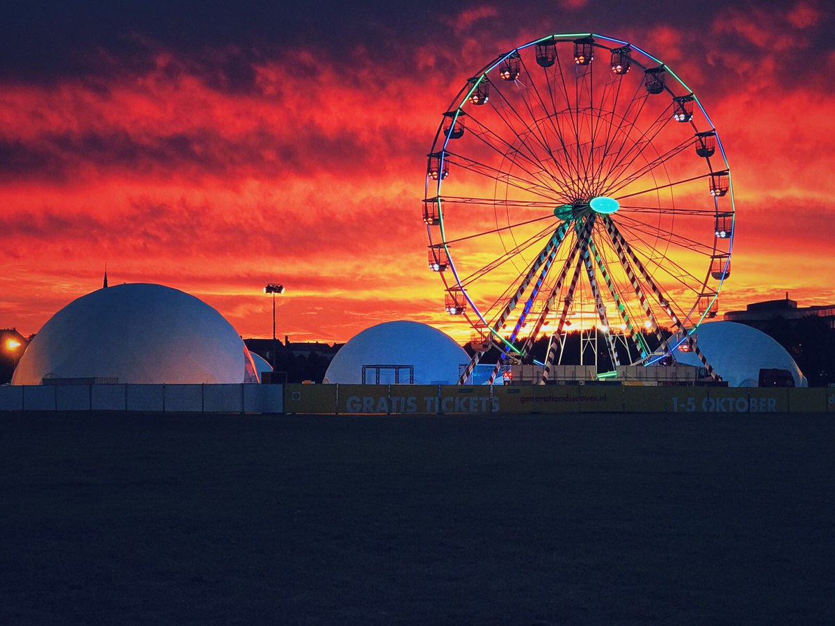 cdewijn's tweet image. Opbouw Generation Discover Festival op het Malieveld! #GenerationDiscover