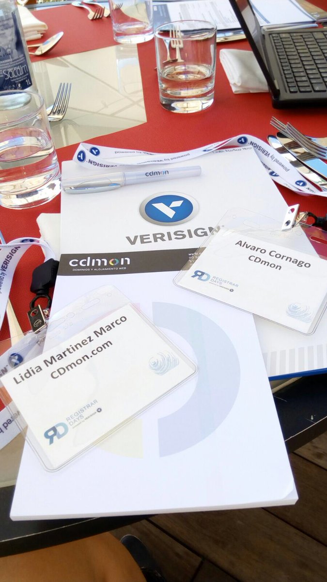 cdmon's tweet photo. We are in Registrar Days -EMEA @VERISIGN #goCDmon https://t.co/gkk90m8kfZ