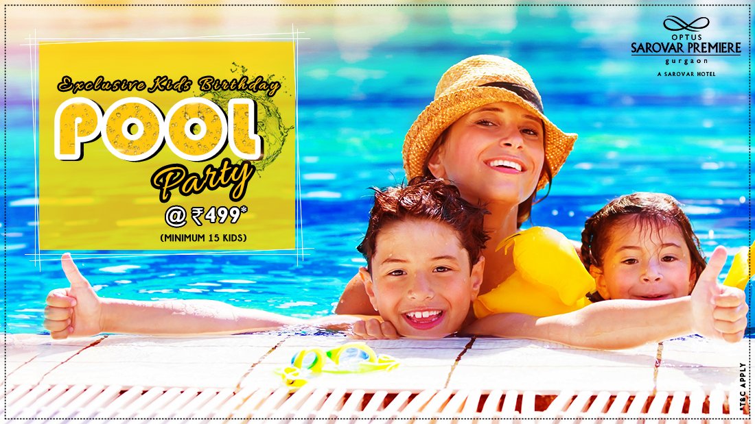 optussarovar's tweet photo. Make your Kid's special day even more special and refreshing! For reservations, please call 09654992018, 09654992023. https://t.co/oZIL6Q1l9T