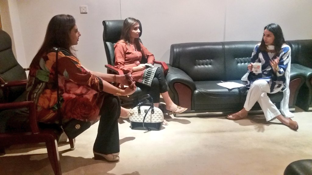 herselfpk's tweet photo. Behind the scenes! All set to begin the panel discussion in a while. Stay tuned!
#BreakingTheBarriers #HerselfGraduation https://t.co/Mv7Umcofjg