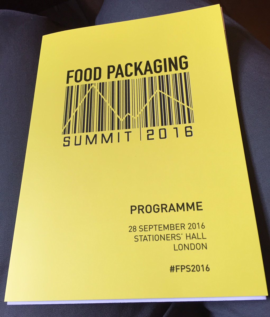 printingcharity's tweet photo. Enjoying hearing about all things food packaging #FPS2016 @stationerscomms @BPIFCartons @BCFcoatings https://t.co/AtAKEvwDbM