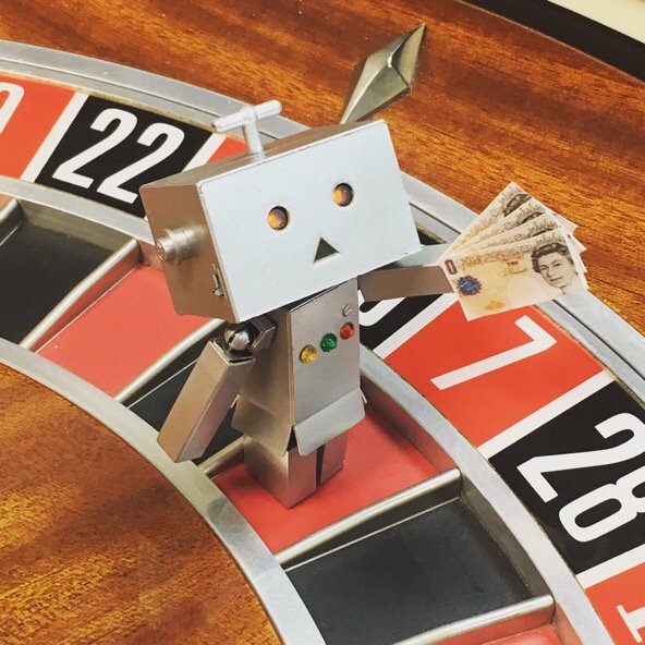 Roulette is only £1 to play during the day!
(Grobot) - 'I'll have some of that!'