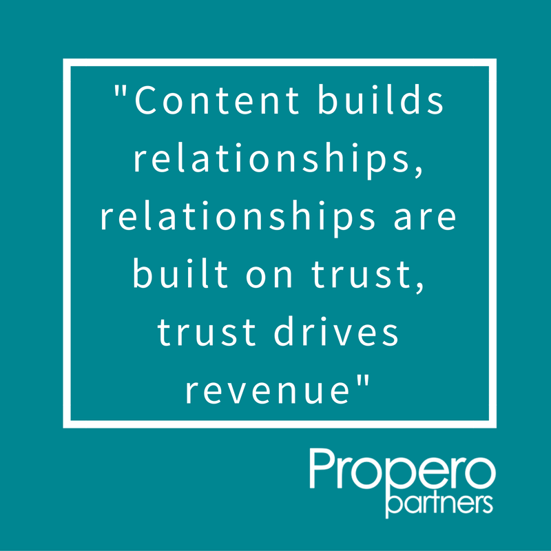 ProperoUK's tweet image. Powerful thought and words to live by #WednesdayWisdom 
#contentmarketing #clientgeneration #trust #marketing #leadgeneration