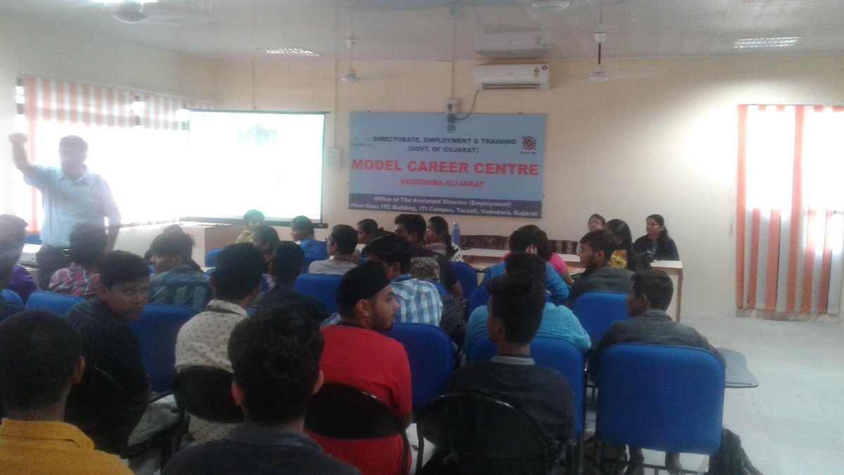 mccvadodara's tweet photo. #MCCVadodara organizes #CareerDevelopmentWorkshop on #SoftSkill. #GujLabEmpDept #Yuwalaya #SkillIndia #NCSIndia #NationalCareerServiceIndia https://t.co/ENEZMZve11