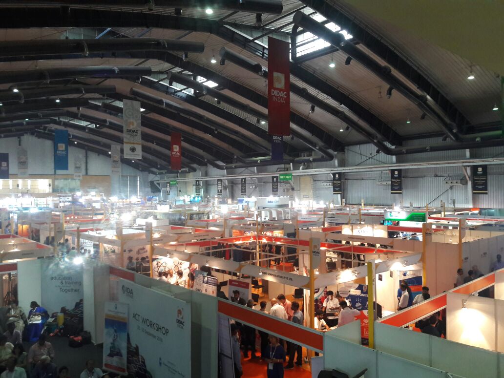 DidacIndia's tweet photo. This is Didac India 2016 - Day 1. Visit to explore products & solutions across all levels of education. #didacindia #tiess2016 #IDAconnect https://t.co/Psw6xTxe6f