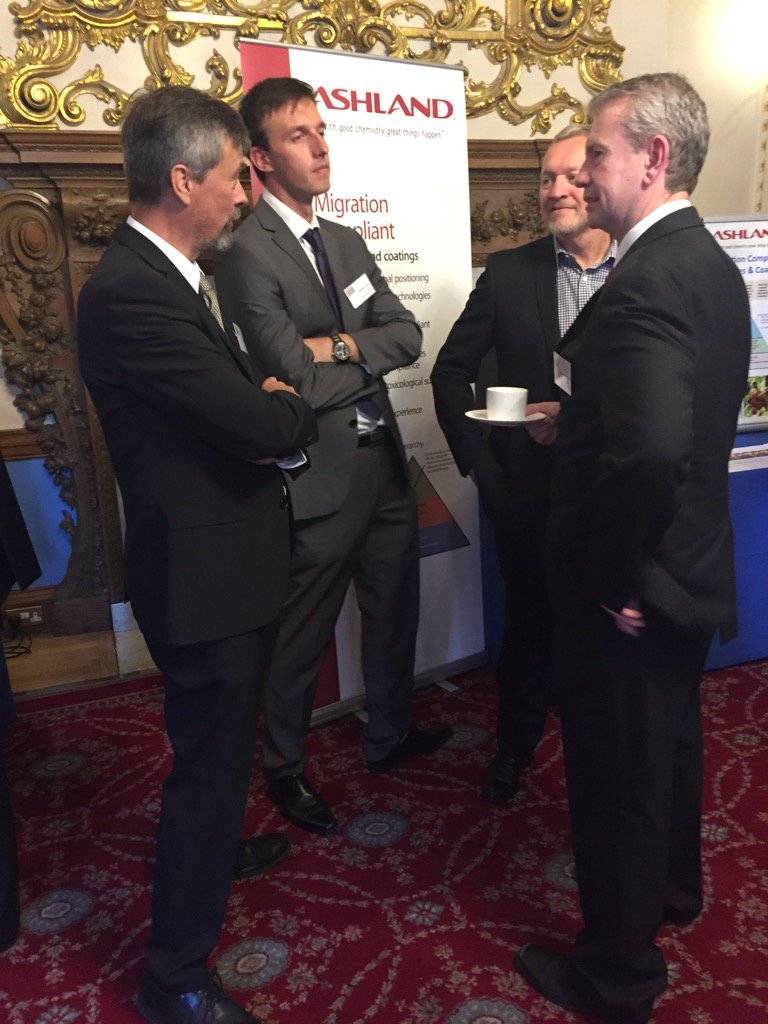 BCFcoatings's tweet photo. Plenty of interest at the @AshlandInc stand during the break at #FPS2016 @BPIF @stationerscomms https://t.co/ZATYnMQIoW