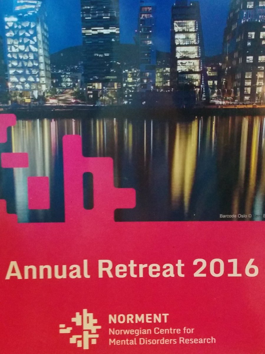 TirilOstefjells's tweet photo. @SFFNORMENT Are starting our Annual Retreat #norment16 https://t.co/s6eA11kMhz