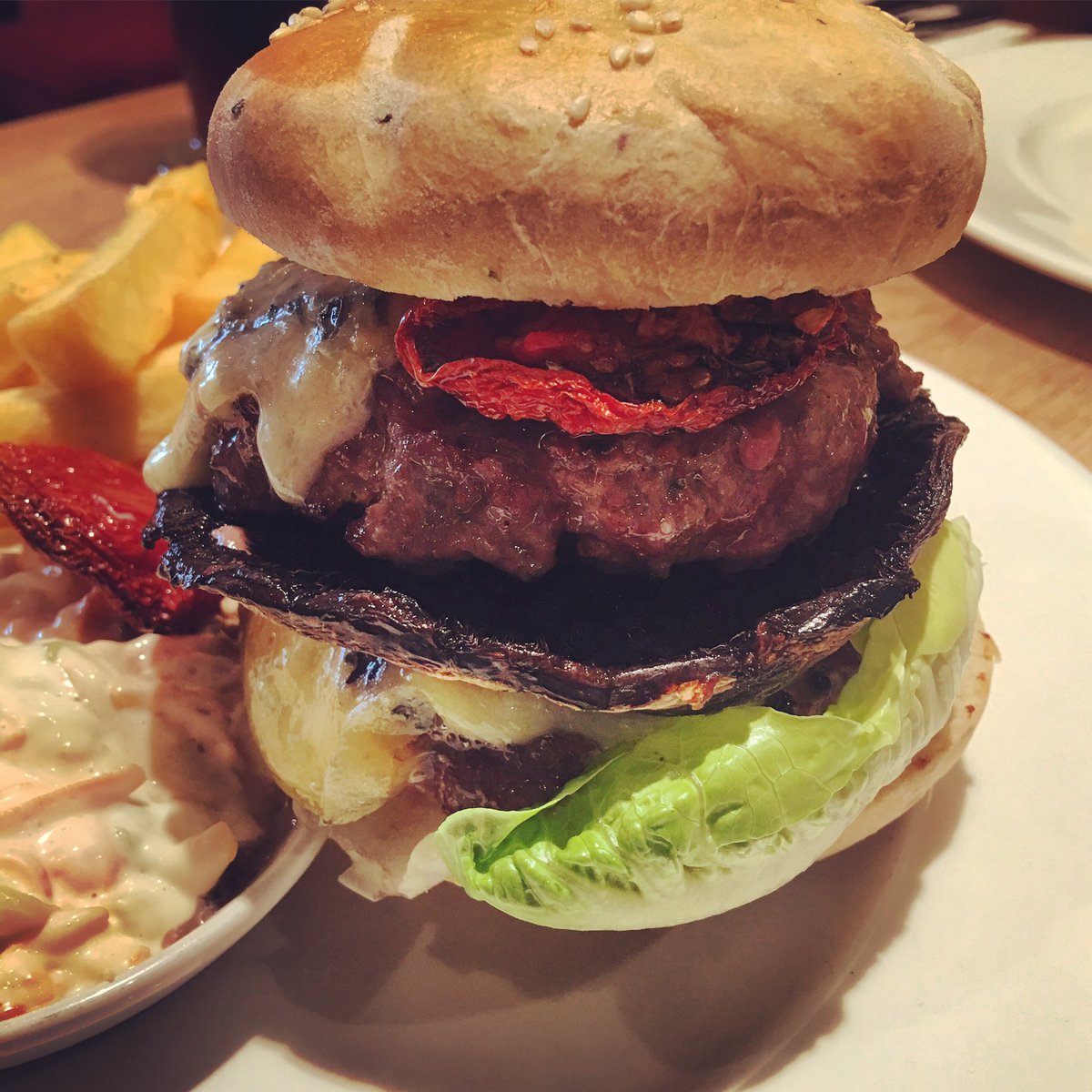 SaffronTruro's tweet photo. Our classic burger https://t.co/Gj1rGmv9dJ
