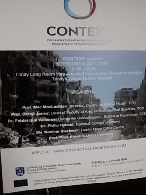 CONTEXT doctoral training prog brings together partners with <a href="/EUhorizon2020/">Horizon 2020 News</a> funding. <a href="/CGHTrinity/">CGH</a>