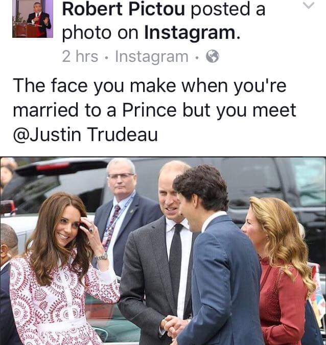 binkerlykay's tweet photo. This totally crossed my mind when I heard about them coming... haha #ourthoughts #RoyalsVisitCanada #memeonpoint https://t.co/I31iYvXVgY