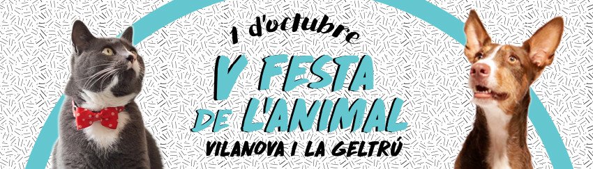 VilanovaPlus's tweet photo. El dissabte 1 d'octubre la rambla Principal de VNG acollirà la cinquena edició de la Festa de l'Animal. https://t.co/VD3HiAGu5a https://t.co/BMyJ8r7xxp
