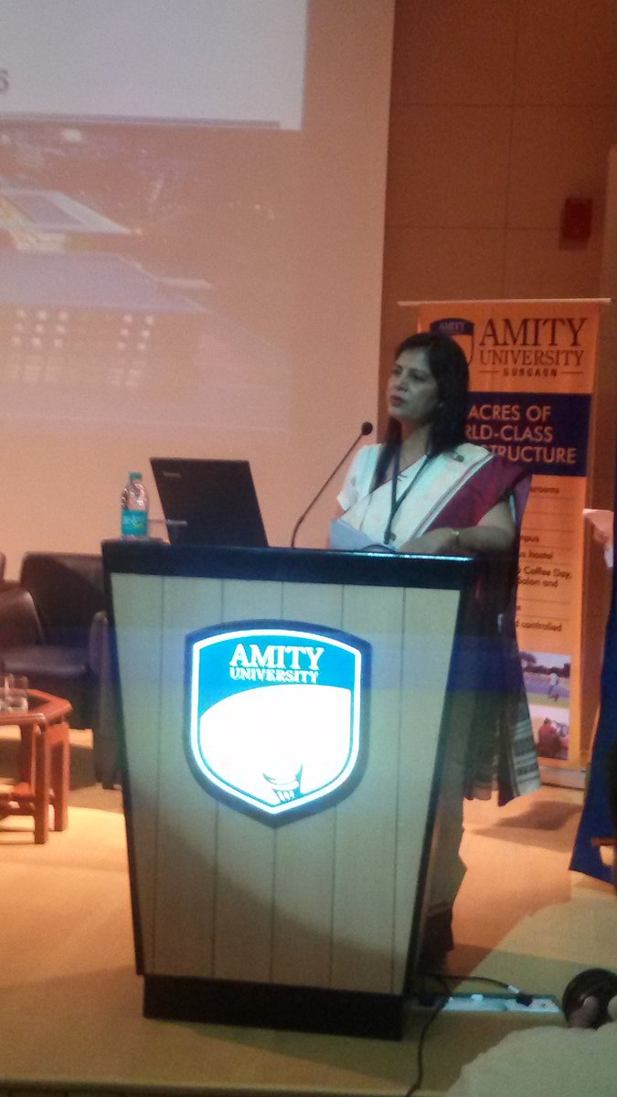 AscoPedia's tweet photo. Dr.Monica the head of #OptomDept spoke about the #Innovation in health.
@AmityUni #TheKumbhOfInnovation2016 https://t.co/k7MDH3RBu4