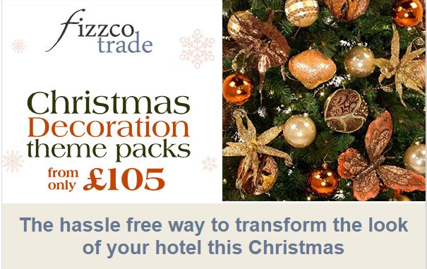 fizzcoltd's tweet photo. Transform the look of your hotel with #Christmas decoration theme packs, 12 themes to choose from, from only £105! https://t.co/rSIZweENHZ https://t.co/ZasTUvxkXQ