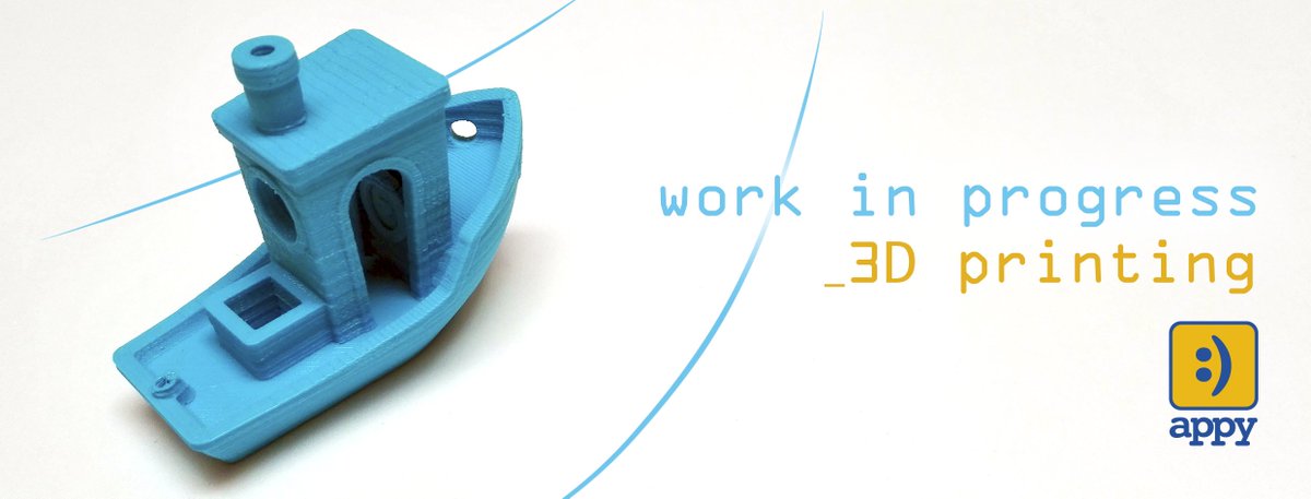 Appy_FabLab's tweet photo. We're working for you ;) #3D #3dprinting #APPYLAB #fablab #3dprinted https://t.co/XEvaIiL0Kt