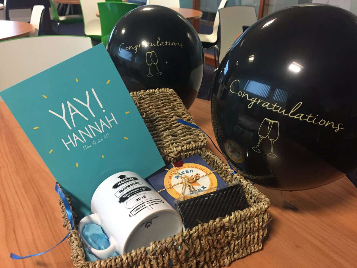 hannahelaine89's tweet photo. Last day as a Trainee @RiverviewLaw and I come in to these treats from the board ! #quaification #solicitor #ilovemyjob https://t.co/ShV8za4BMp