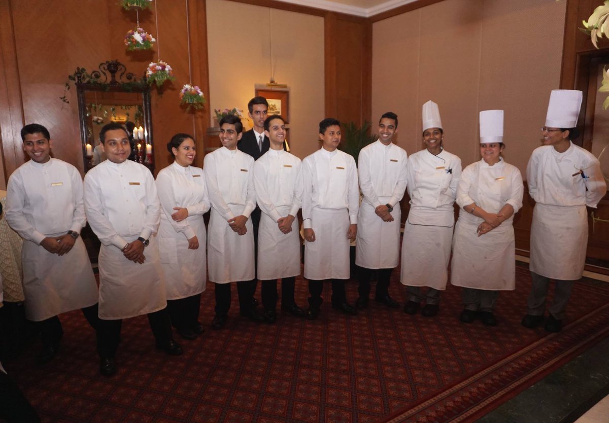 1983incognito's tweet photo. Working with the best at the best in the world! Chefs and Service teams at The Oberoi Bengaluru. #OberoiDirect @OberoiGroup https://t.co/skBXQ6BB3f