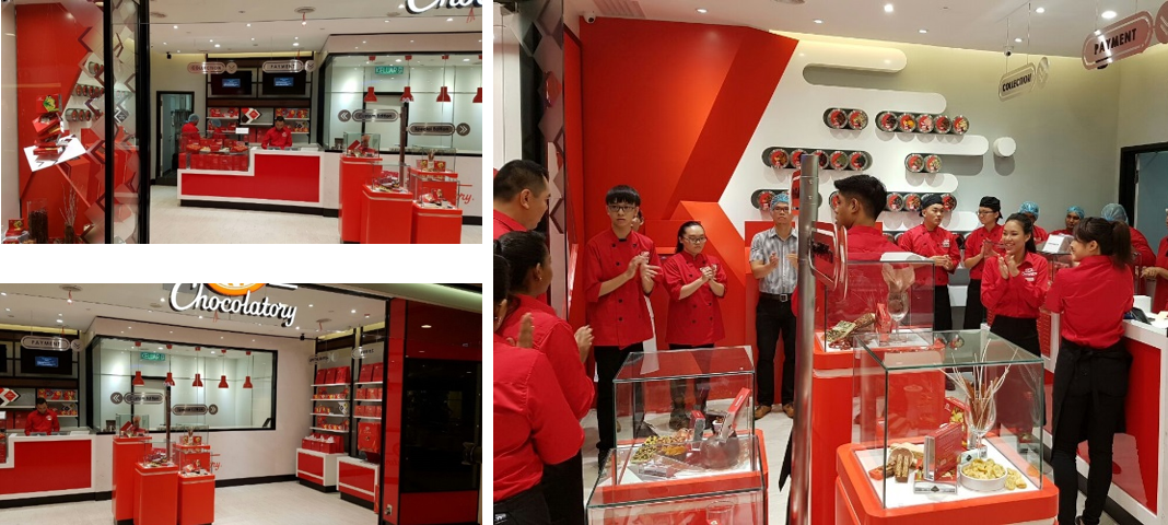 EnsembleAU's tweet photo. Taking the #KITKAT #CHOCOLATORY experience to Malaysia this month.  Check out the team getting ready to help KITKAT lovers create their own. https://t.co/to8l8FSTjR
