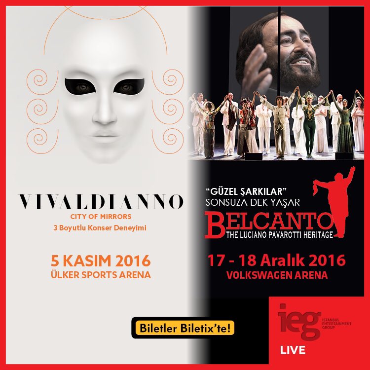 iegturkey's tweet photo. #Vivaldianno 5 Kasım'da @UlkerSportArena da, #Belcanto 17-8 Aralık'ta @vwarena da sizlerle! #GoodMusicinTown
https://t.co/ockfJ5gU2d https://t.co/hOsZAsCGpC