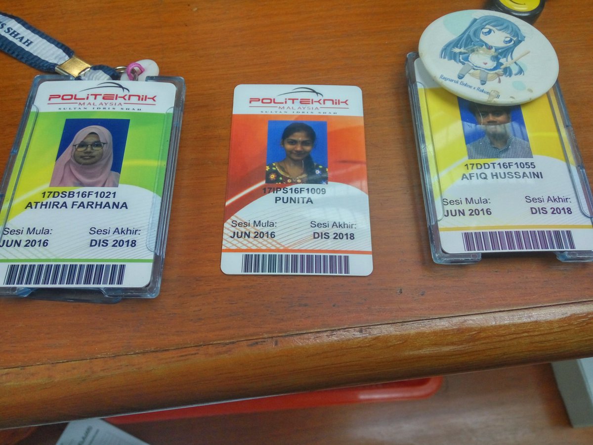 ɠɛŋơʂ On Twitter Mohon Rt Terjumpa Kad Matrik Budak Politeknik