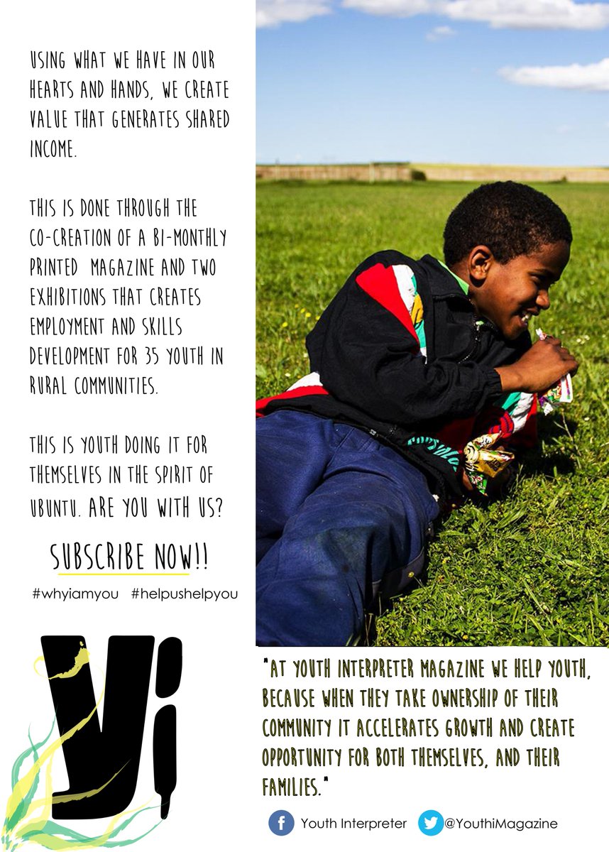 YouthiMagazine's tweet photo. Young people doing it for themselves and their communities. #aspireinspire #helpushelpyouth https://t.co/c3gdGXgSXl