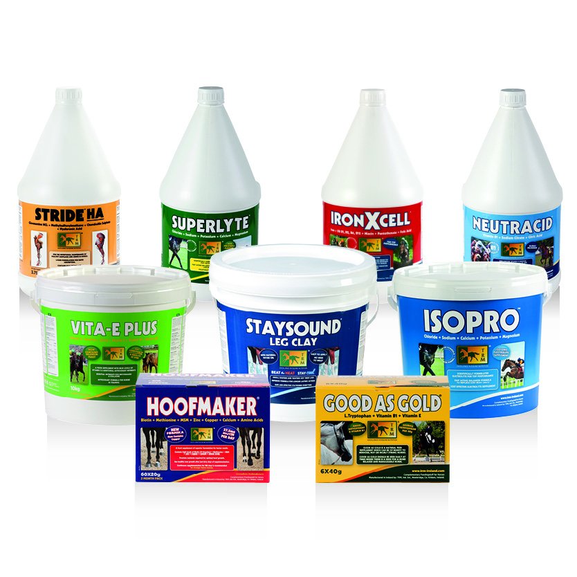 TRMNutrition's tweet photo. TRM range of products….. Complete range targeting nutritional deficits and to ensure optimal performance of your horse #EquineNutrition https://t.co/8FOfpw6o7m