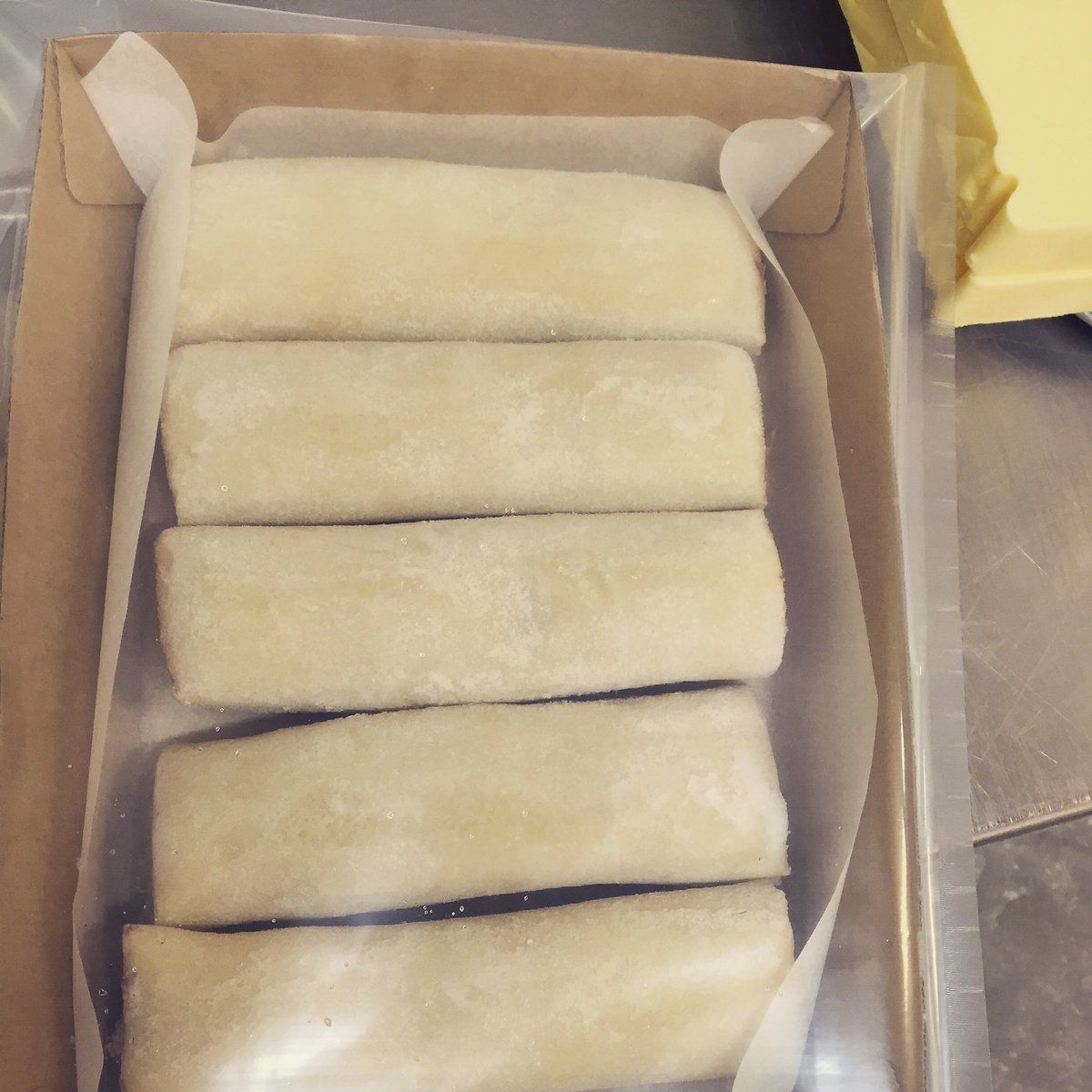 S/Rolls for you to take home &amp; bake this sat <a href="/StKildaFM/">VEG OUT- St Kilda FM</a> My pastry,&amp; <a href="/WarialdaBeef/">Warialda BEEF</a> or @PacdonPar. Get in early!