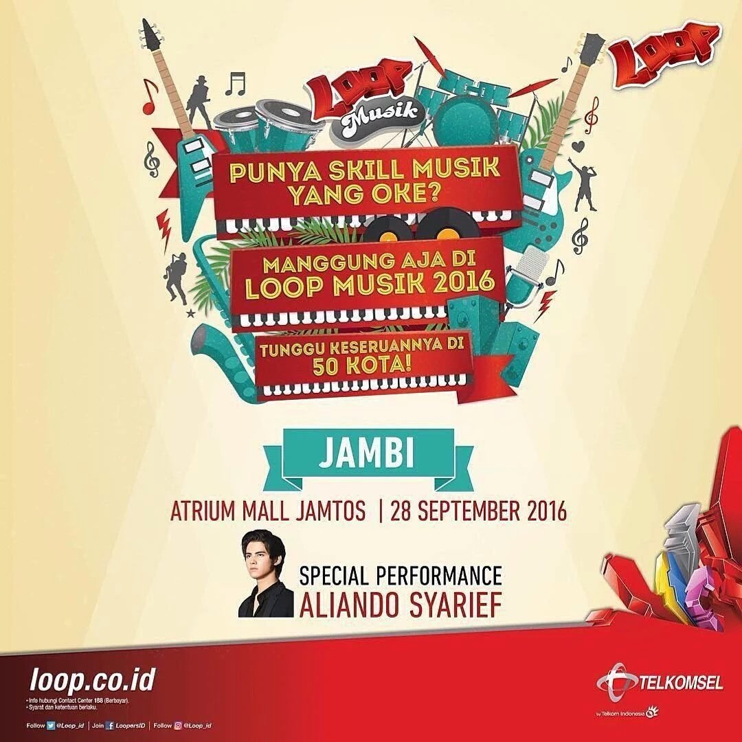 syabilla_aiyaaa's tweet image. Sukses broo @alysyarief  @yuni_HK #Aliando4Jambi