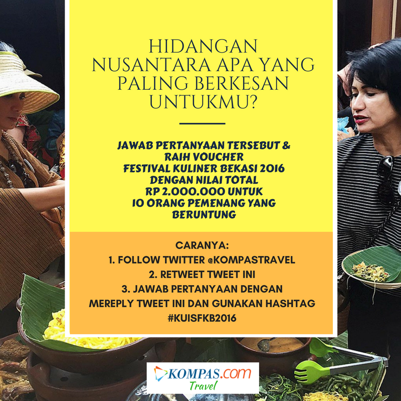 KompasTravel's tweet photo. HARI TERAKHIR untuk mendapatkan voucher GRATIS! Mau makan gratis di akhir pekan? Yuk ikutan #KuisFKB2016. Begini caranya... https://t.co/1pgp7Dsdrm
