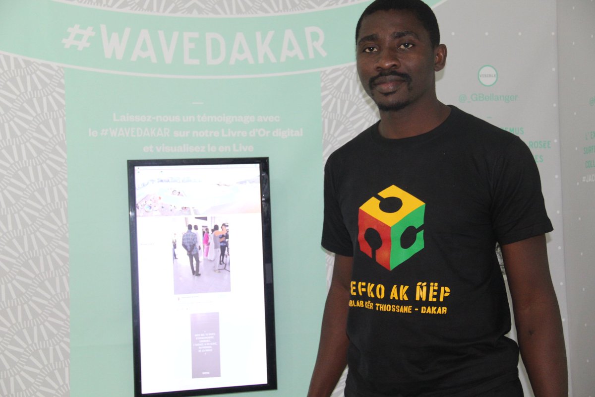 expowave's tweet photo. [Interview] Dodji Koffi Honou, #Togolese #maker at #WaveBerlin #exhibition in #Berlin - #FabLab @DefkoLab https://t.co/gaugjWR72j #expowave https://t.co/75BIgdstO0