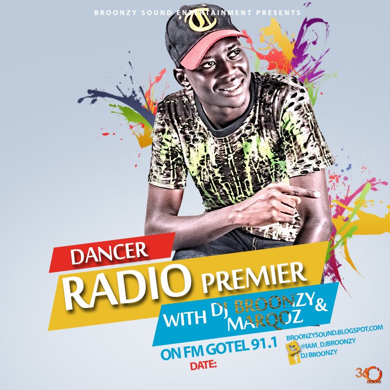 360Designz's tweet image. Broonzy's Radio tour Art!