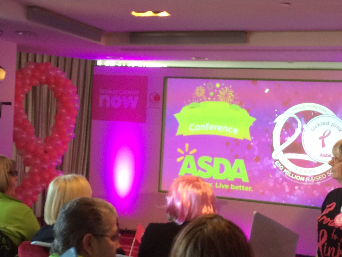 DrMattHumphries's tweet photo. Celebrating 20 years of tickled pink @asda @asdatickledpink community event in #Leeds today. @breastcancernow @SEARCH_Breast #CancerResearch https://t.co/2CeXDpfA9f