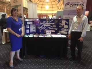 Our Ambitions team are talking to carers today about vocational support with @CareForCarers @goodlifeshow