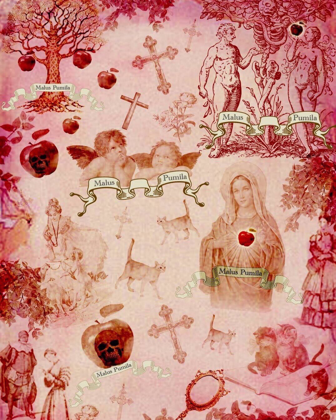 Maluspumila Maluspumila ラテン語で りんご の意味からテーマを毒リンゴとしています 女の子の二面性と毒リンゴの二面性をリンクさせています 毒を食べて強くなって アメ村の古着屋vaz Tejenfにてアクセサリーを販売中 ヴィンテージ